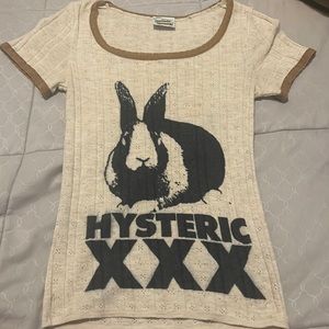 Rare bunny hysteric glamour top !